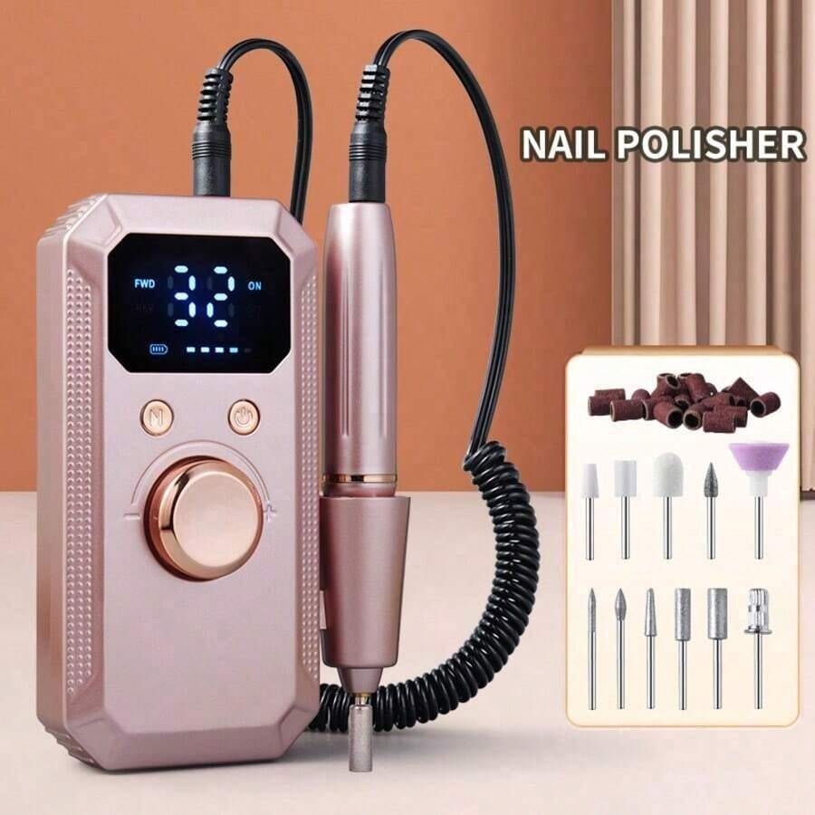 Nail Drill Machine - 20,000RPM 충전식 전기 네일 드릴, 아크릴