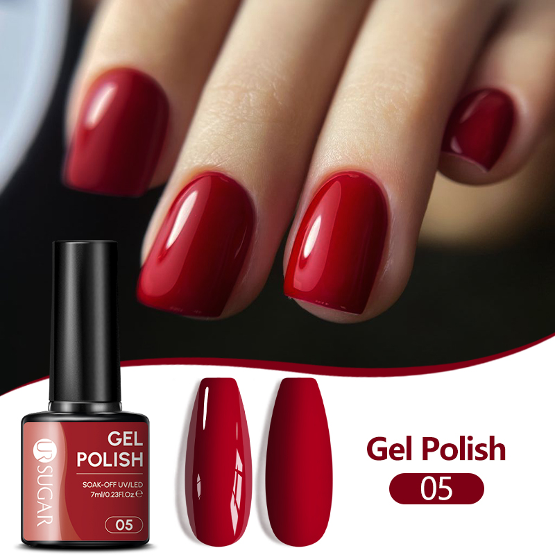 UR SUGAR 1/6개입 펌킨 오렌지 레드 젤 네일  - Nail Art Orange 리뷰 및 가격