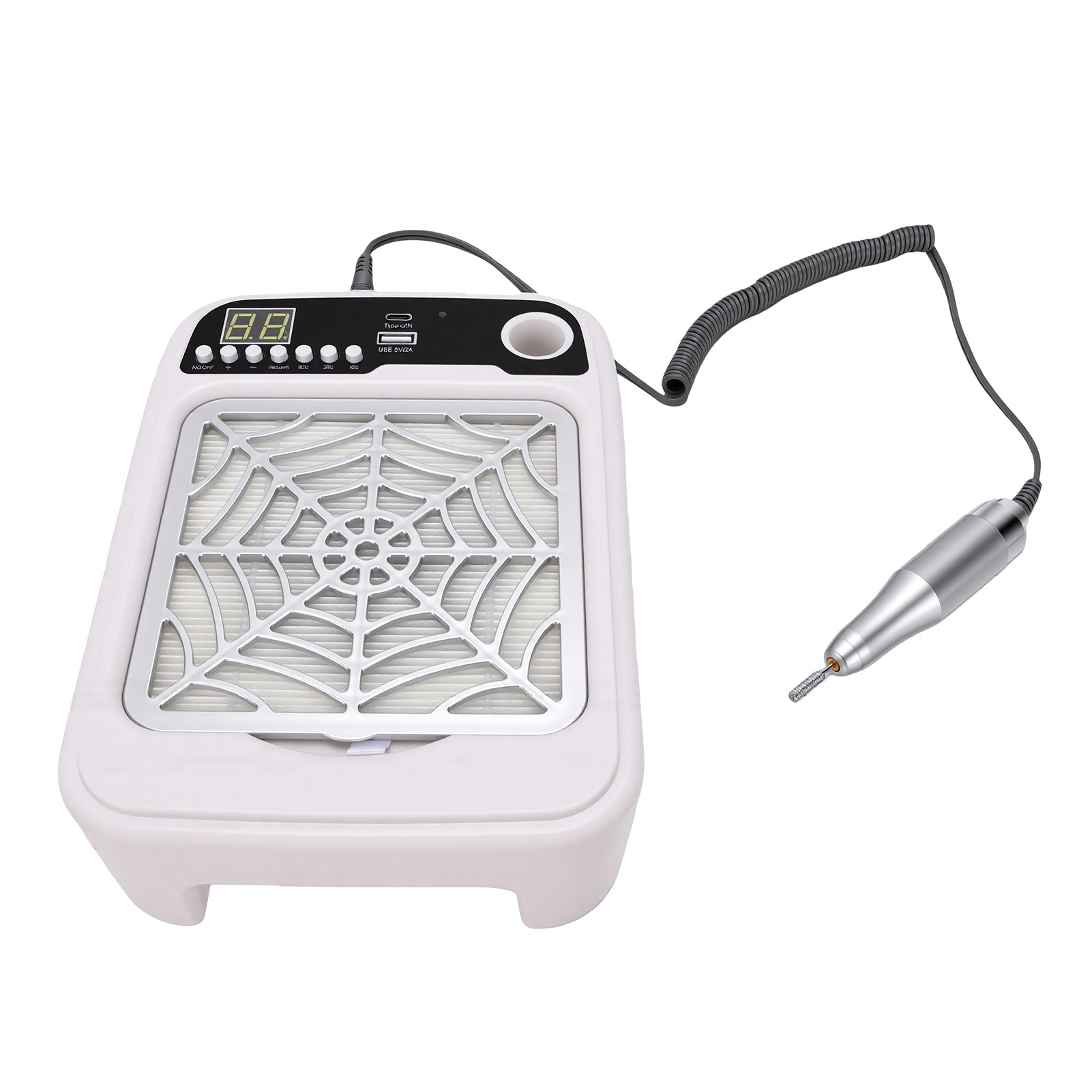 먼지 수집기와 네일 램프가 포함된 3-in-1 네일 드 - Nail Drill Machine 리뷰 및 가격