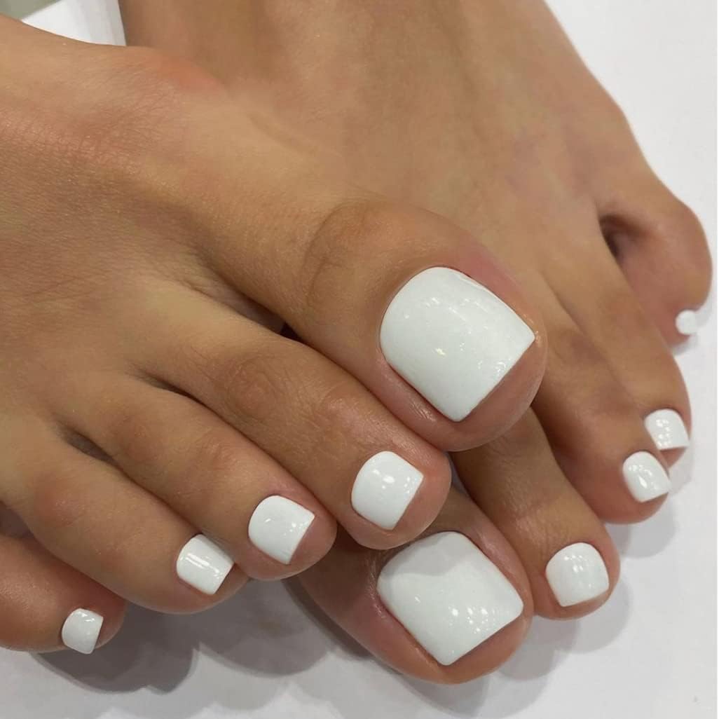 120개 인조 발톱 팁 12가지 사이즈 화이트 풀커버  - Nail Art Ombre 리뷰 및 가격