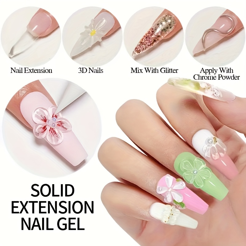 100g 투명 논스틱 핸드 익스텐션 네일 젤 (스컬프처 - Nail Art Ombre 리뷰 및 가격