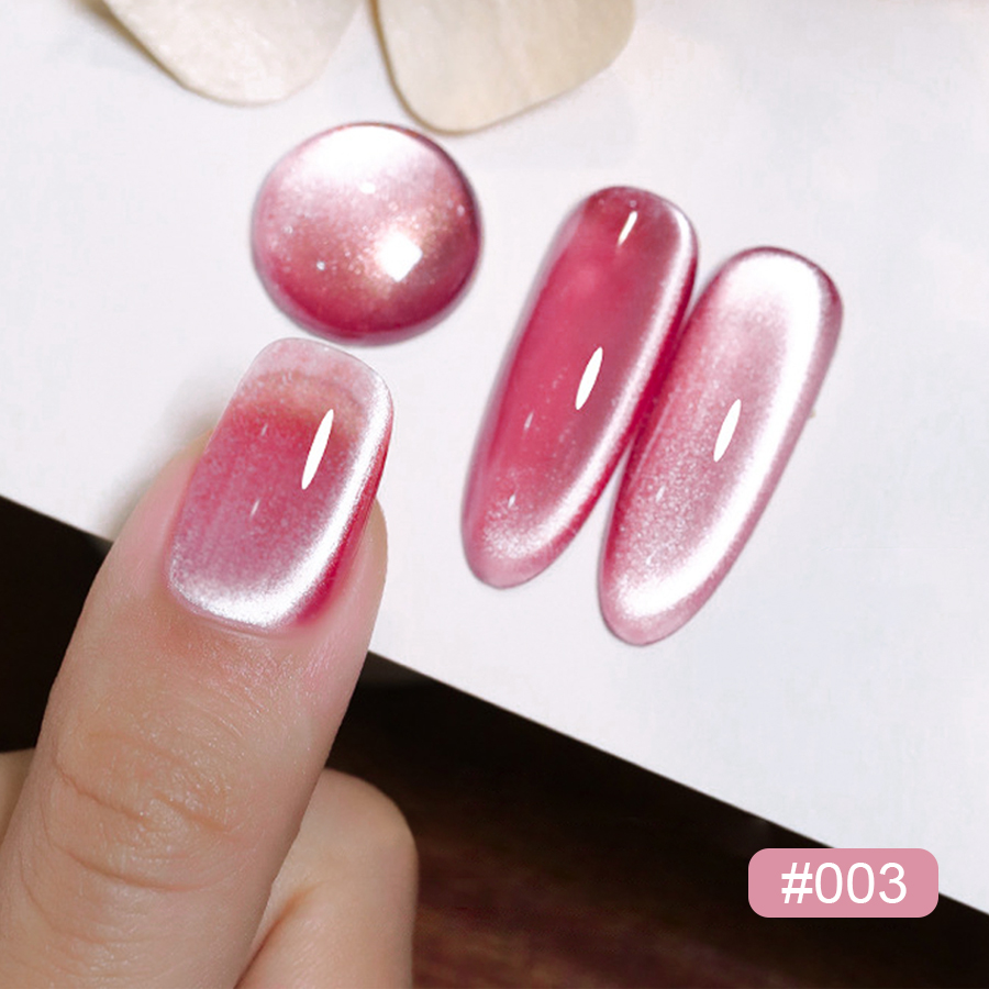 핑크 캣 아이 젤 네일 폴리쉬 세미 퍼머넌트 글리터 마 - Nail Art Valentines Day 리뷰 및 가격