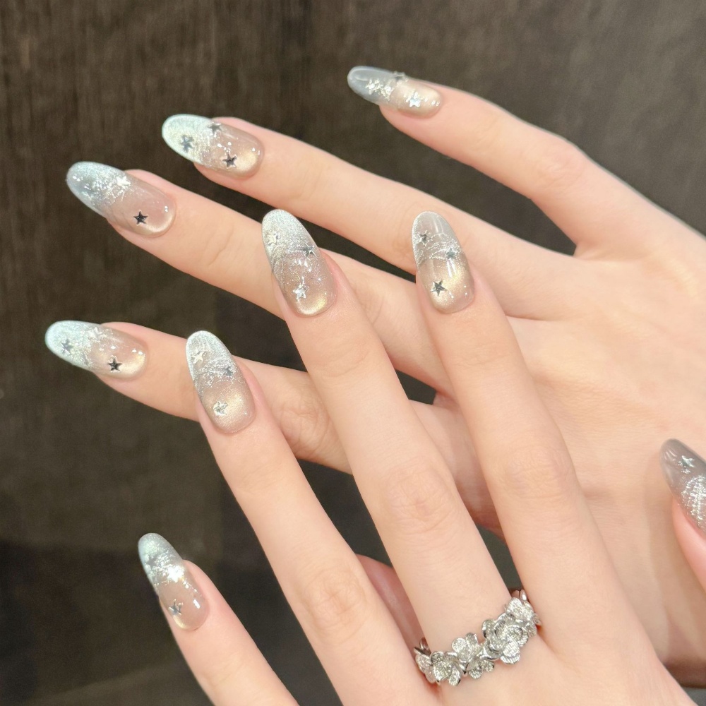 10개 고양이 눈 수제 가짜 네일 팁 스윗 체리 보우  - Nail Art Pink 리뷰 및 가격