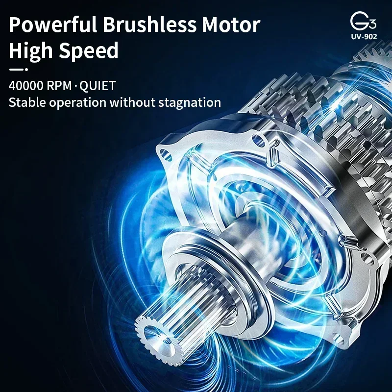 옥시 UV G3 40000rpm 브러시리스 모터 충전식 - Nail Drill Machine 리뷰 및 가격
