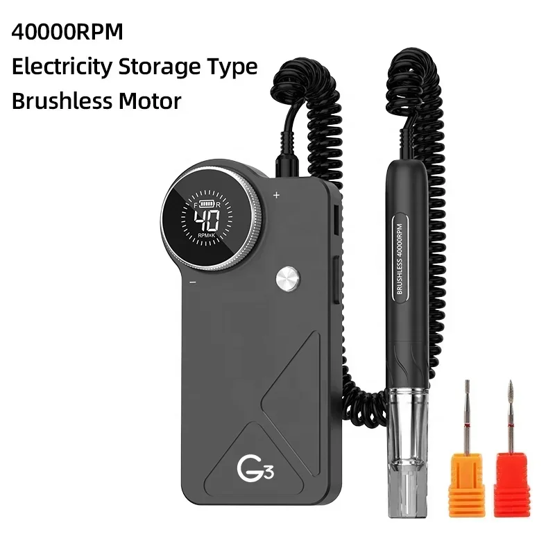 옥시 UV G3 40000rpm 브러시리스 모터 충전식 - Nail Drill Machine 리뷰 및 가격